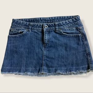 Hurley denim skirt size 5